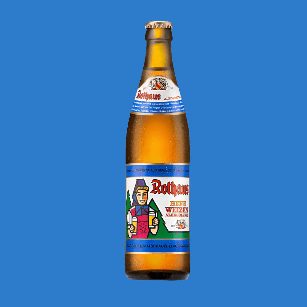 Rothaus Alcohol - free Hefeweizen 500ml (0.4% ABV) - Wise Bartender - Beer