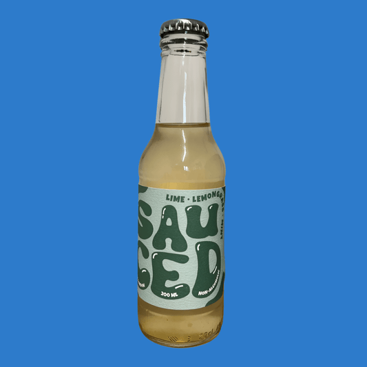 Sauced Drinks - Lime, Lemongrass & Mint Soft Drink (0% ABV) - Wise Bartender - Spirit