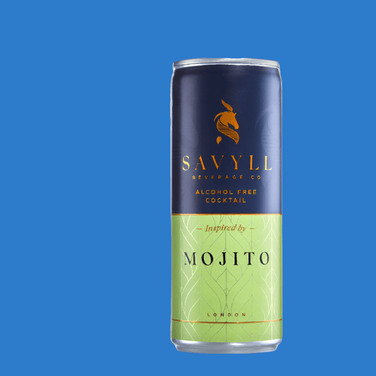 Savyll Mojito Alcohol Free Cocktail Can (0%ABV) - Wise Bartender - Spirit