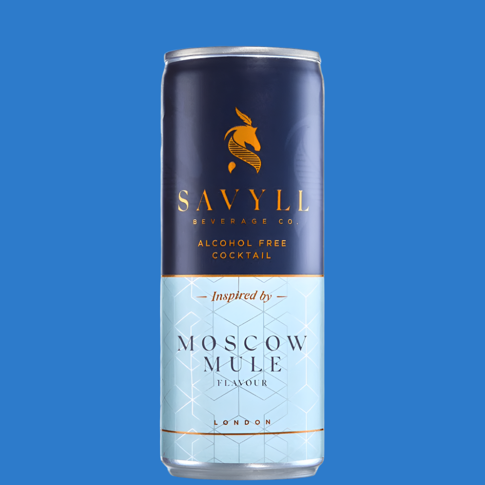 Savyll Moscow Mule Alcohol Free Cocktail Can &#x28;0%ABV&#x29;