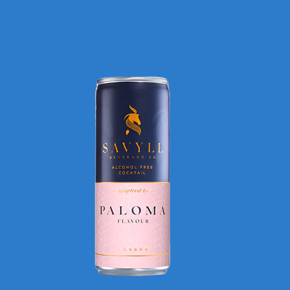 Savyll Paloma Tequila Alcohol Free Cocktail Can &#x28;0%ABV&#x29;