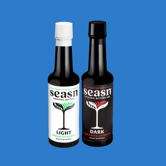 Seasn 'Dark' and 'Light' Pair of Alcohol Free Cocktail Bitters - Wise Bartender - Spirit