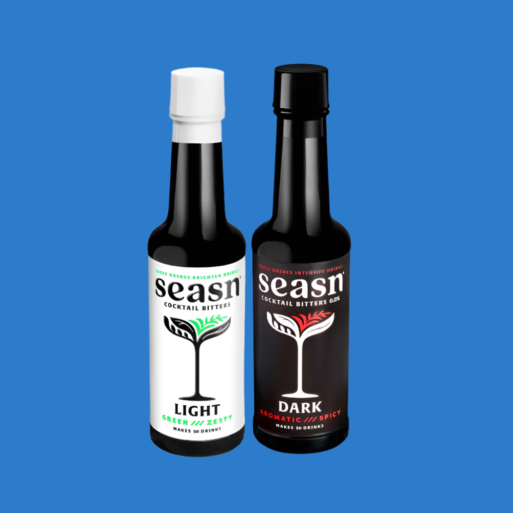 Seasn 'Dark' and 'Light' Pair of Alcohol Free Cocktail Bitters (Save 5%)