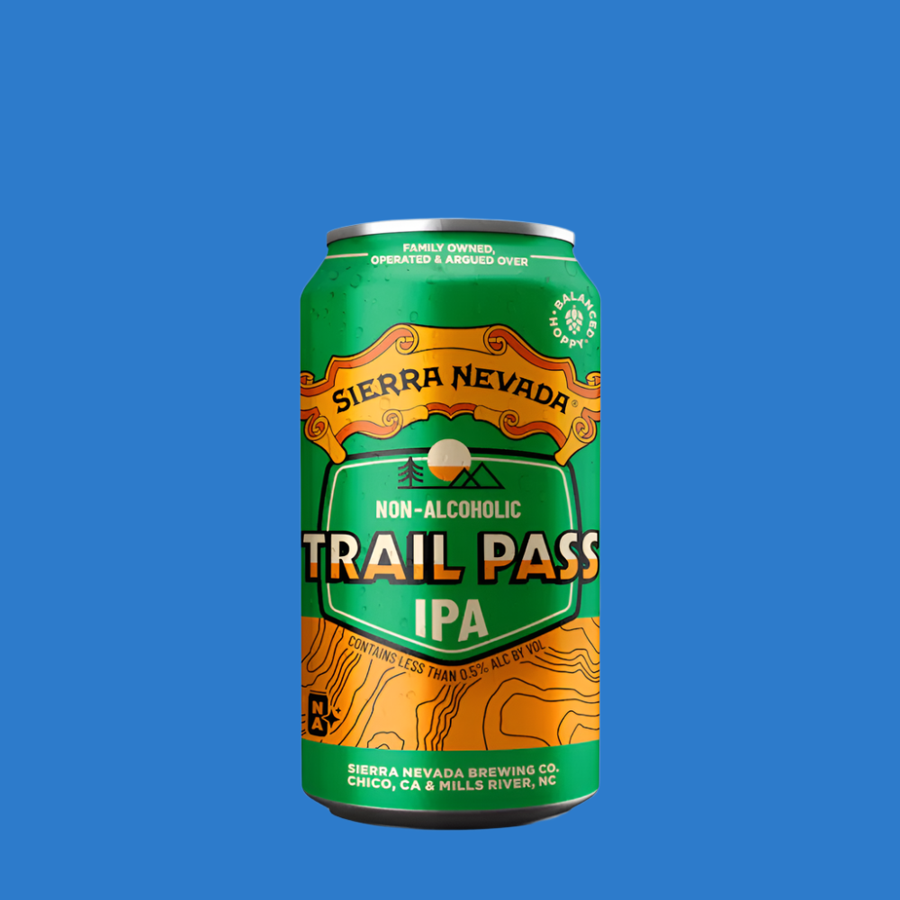 Sierra Nevada Trail Pass Alcohol Free IPA (0.5% ABV) - Wise Bartender