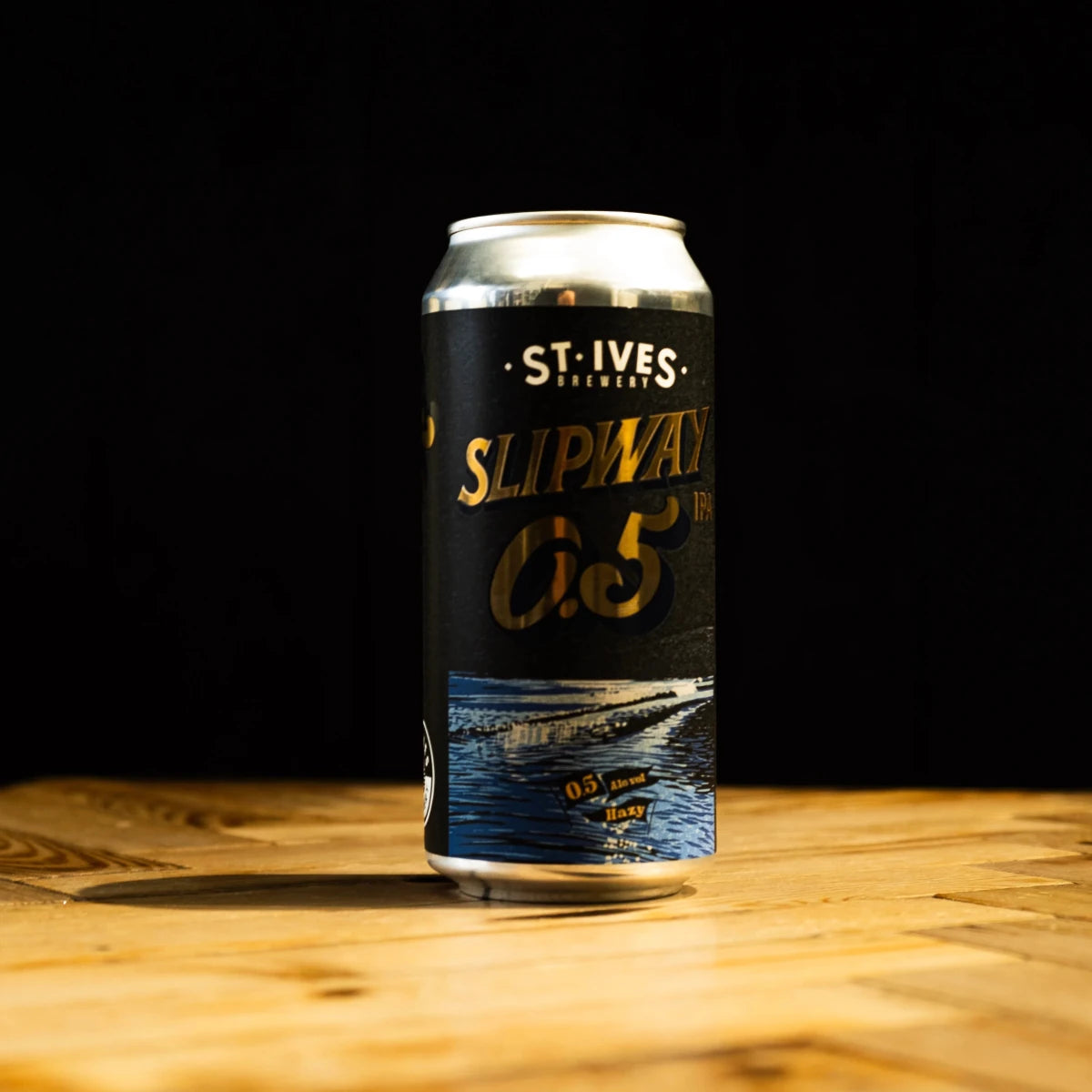 Slipway 0.5% Hazy IPA | St Ives Alcohol‑Free Beer | Vegan | 440ml - Wise Bartender - Beer