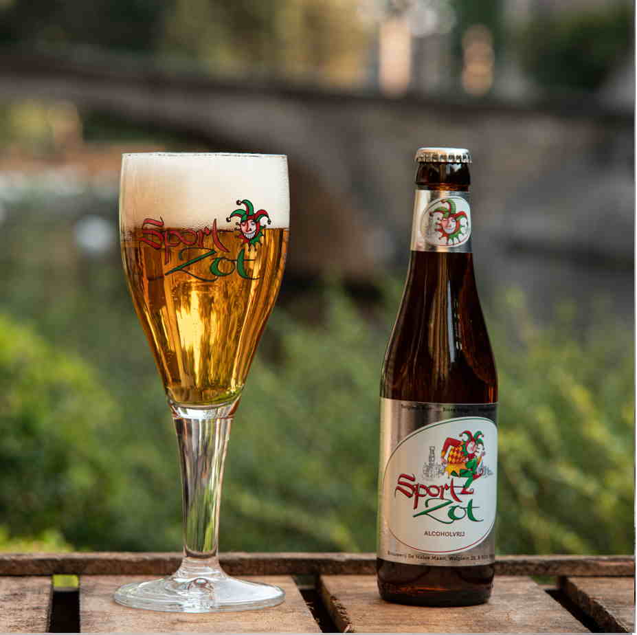 Brugse SportZot Alcohol Free Blonde Beer (0.4% ABV)