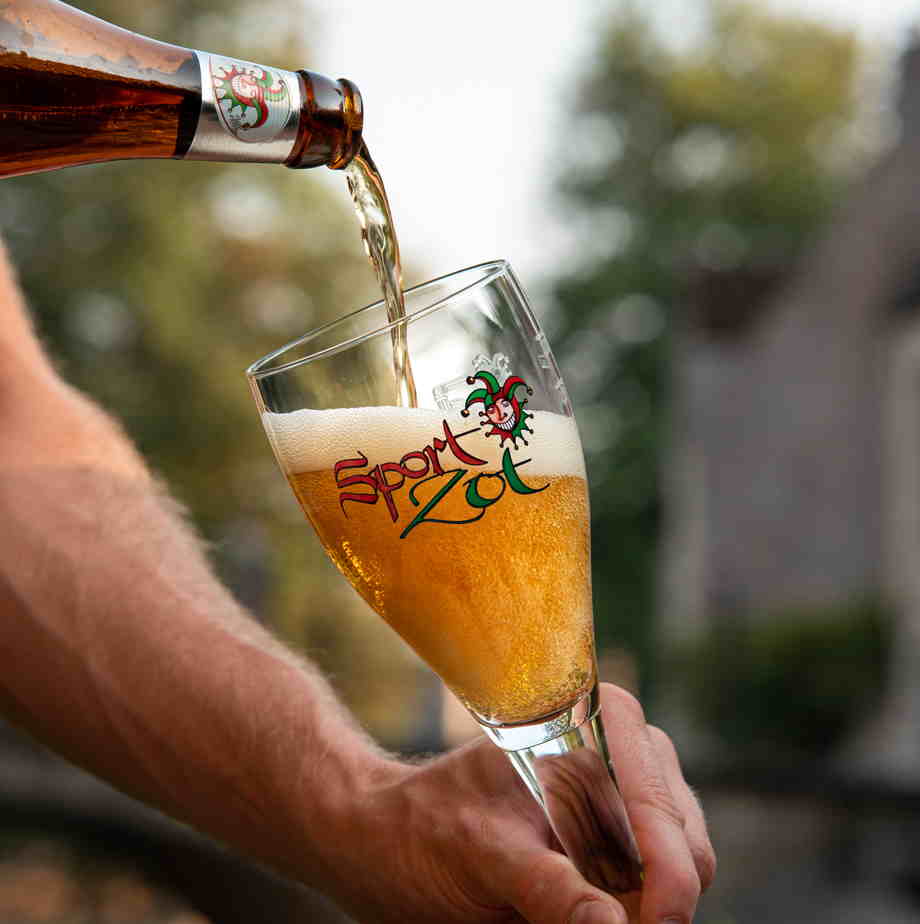 Brugse SportZot Alcohol Free Blonde Beer (0.4% ABV)