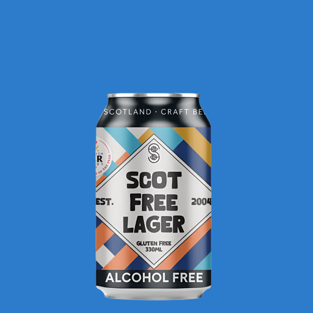 Scottfree Stewart Brewing 'Scot Free Lager Alcohol Free Lager (0.5% ABV) – Wise ...