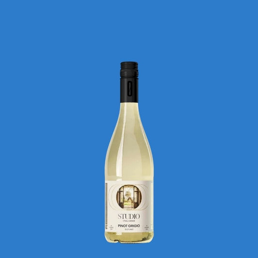 Studio Italiano Pinot Grigio Alcohol-Free White Wine | 0.0% ABV | 750ml - Wise Bartender - wine