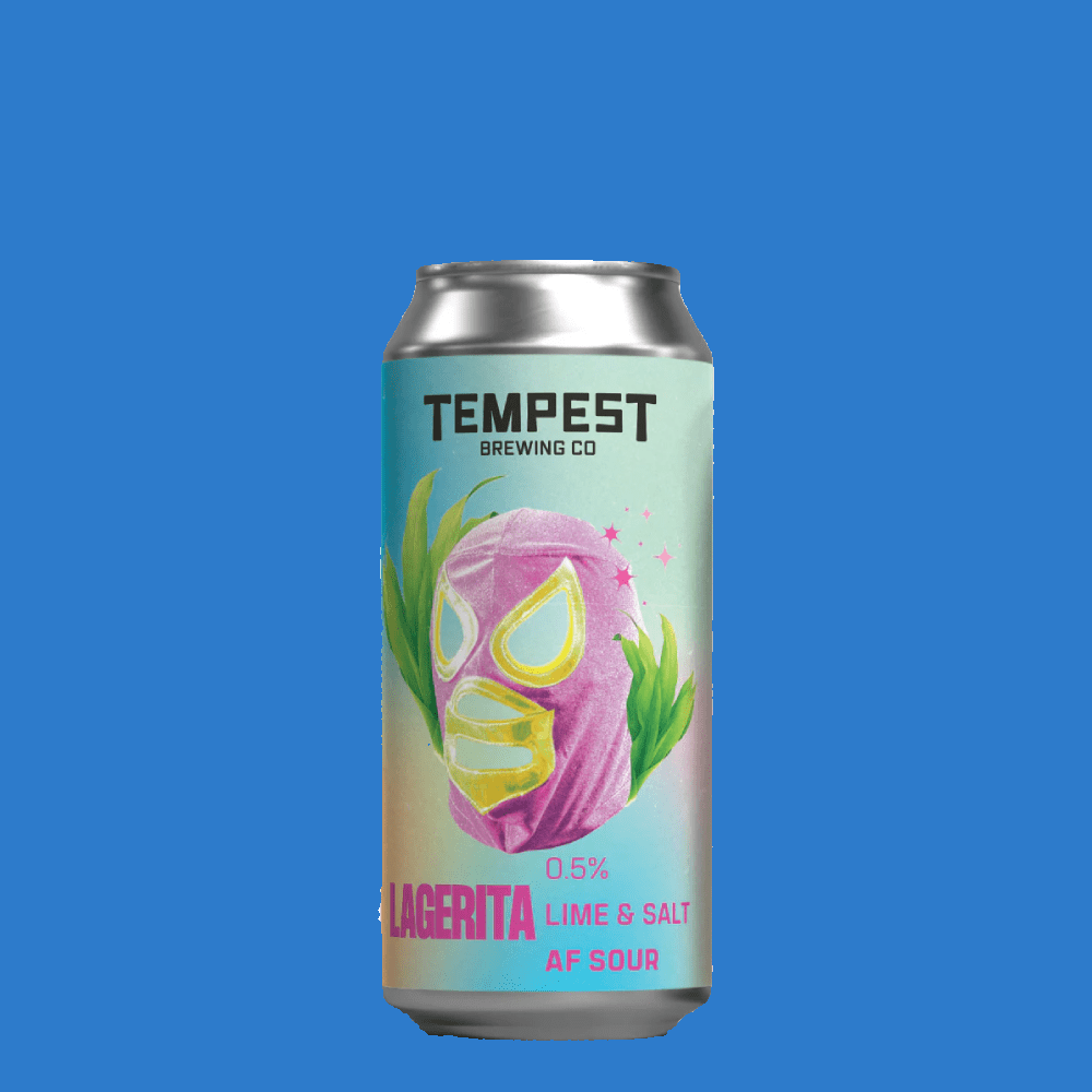 Tempest Brewing Co 'Lagerita' Alcohol Free Lime & Salt Sour Beer (0.5% ABV) - Wise Bartender - Beer