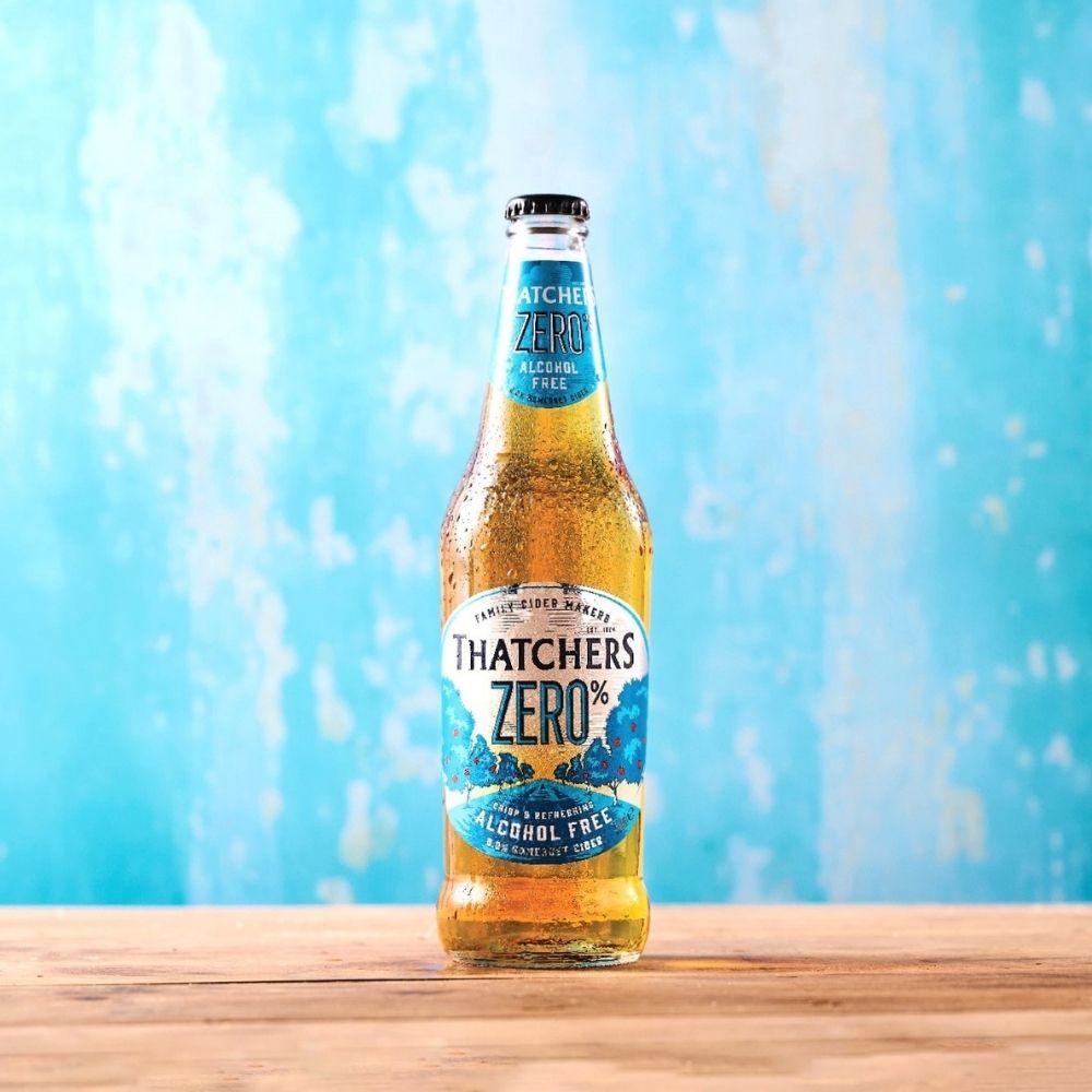 Thatchers Zero Alcohol Free Cider (0.0% ABV) - Wise Bartender - Beer