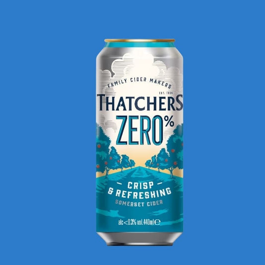 Thatchers Zero Alcohol Free Cider (0.0% ABV) - Wise Bartender - Beer