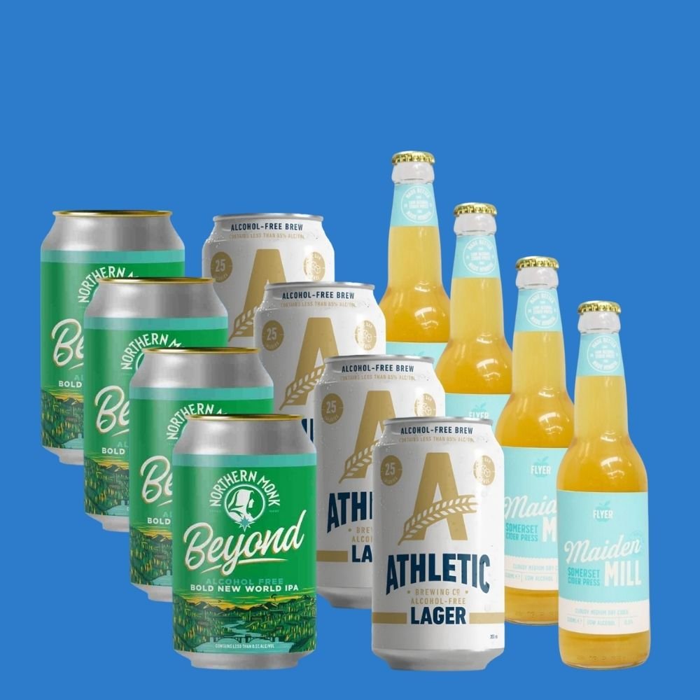 The AF Bar | Fully Stocked Alcohol‑Free Hosting Pack - Wise Bartender - Mixed Pack