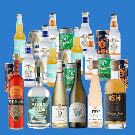 The AF Bar | Fully Stocked Alcohol‑Free Hosting Pack - Wise Bartender - Mixed Pack