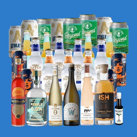 The AF Bar | Fully Stocked Alcohol‑Free Hosting Pack - Wise Bartender - Mixed Pack