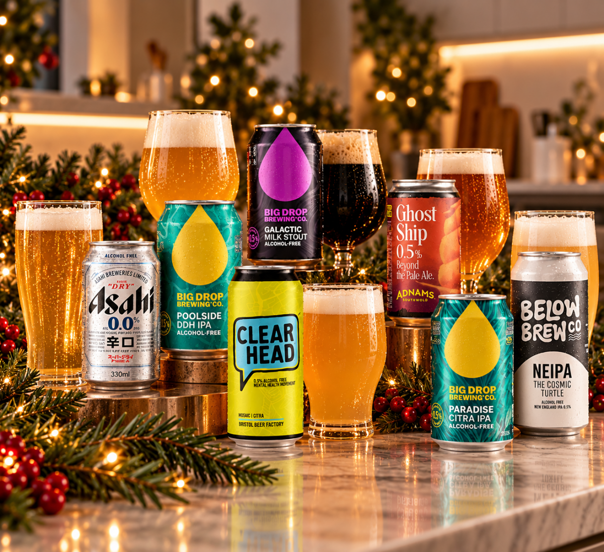 The Can Can' 12 or 24 Alcohol Free Can Pack - Wise Bartender - Mixed Pack