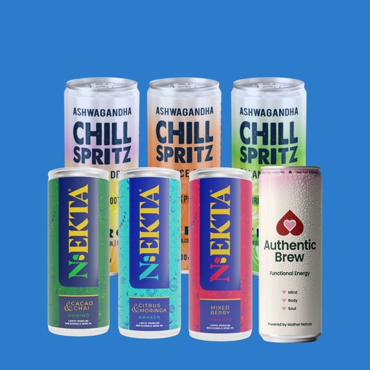 The Functional Seven | Alcohol-Free Functional Drinks Wise Pack – Wellness in Every Sip - Wise Bartender - Functional