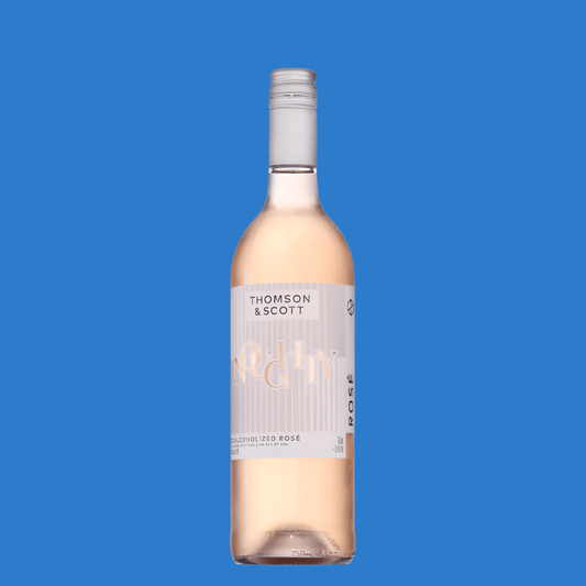 Thomson & Scott Noughty Provençal - style Alcohol - free Rosé Wine (0.5% ABV) - Wise Bartender - wine