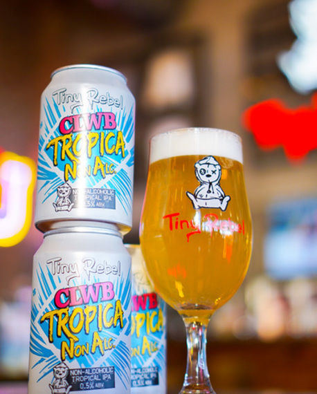 Tiny Rebel Clwb Tropican Non Alcoholic IPA (0.5% ABV)