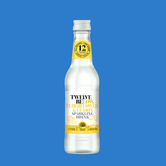 Twelve Below Elderflower & Lemon Sparkling Drink (0% ABV) - Wise Bartender - Beer