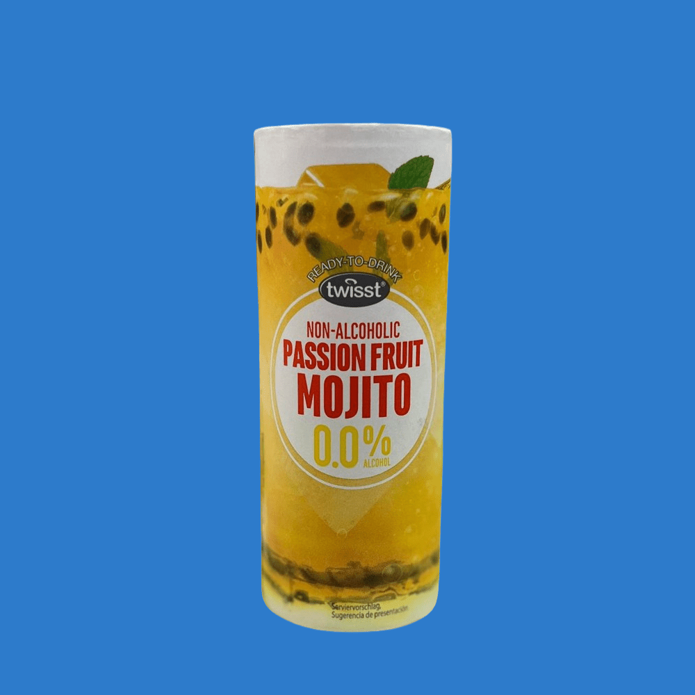 Twisst Alcohol Free Passion Fruit Mojito Cocktail (0% ABV) - Wise Bartender - Spirit