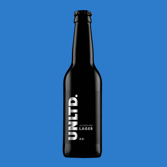 UNLTD. Alcohol Free Lager (0.5% ABV)