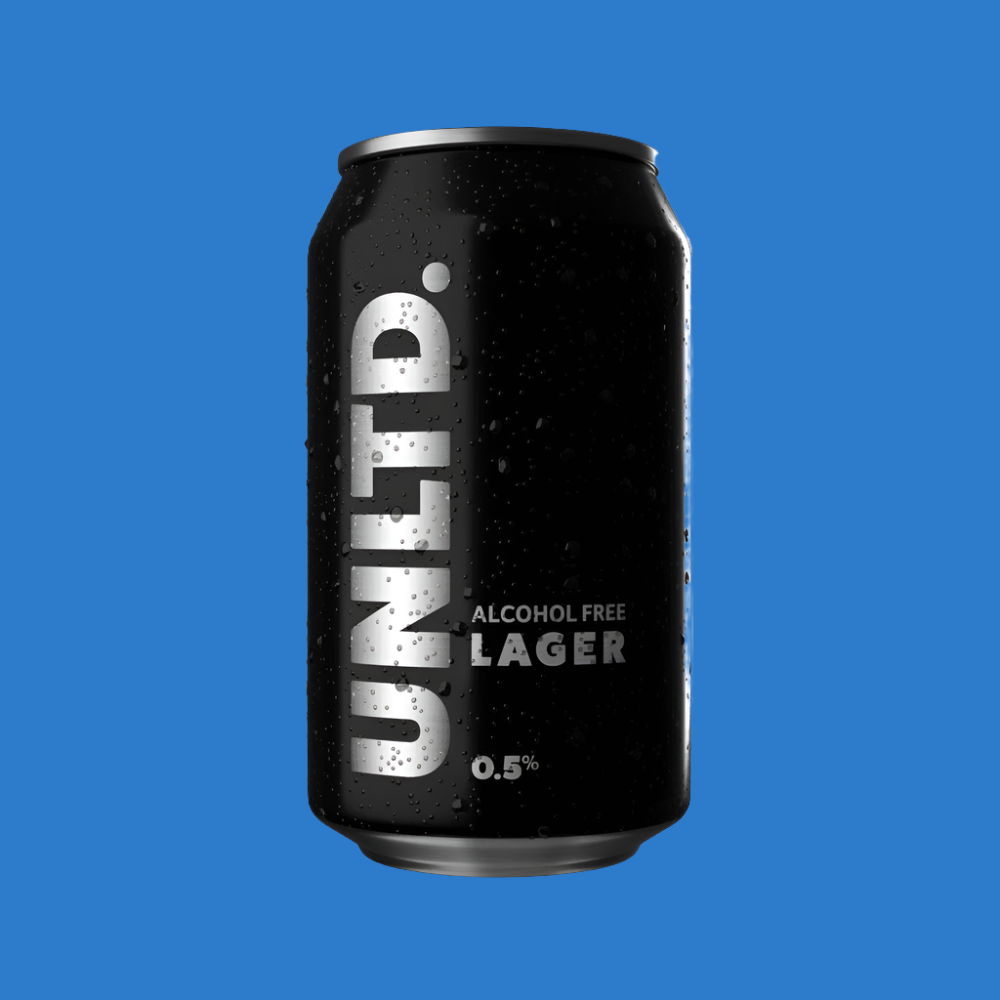 UNLTD. Alcohol Free Lager Can (0.5% ABV)