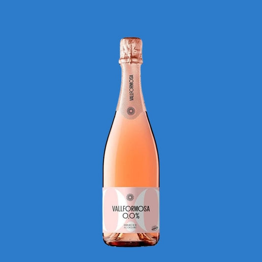 Vallformosa 0.0 Rosé Alcohol Free Sparkling Wine 750ml - Wise Bartender - wine
