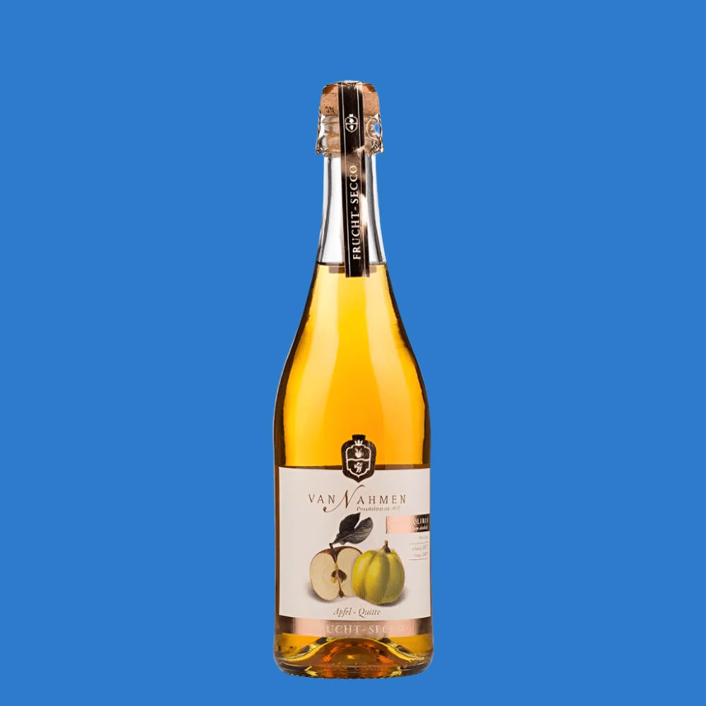 Van Nahmen Fruit Secco - Apple, Quince Alcohol Free Sparkling Aperitif (0.0% ABV)