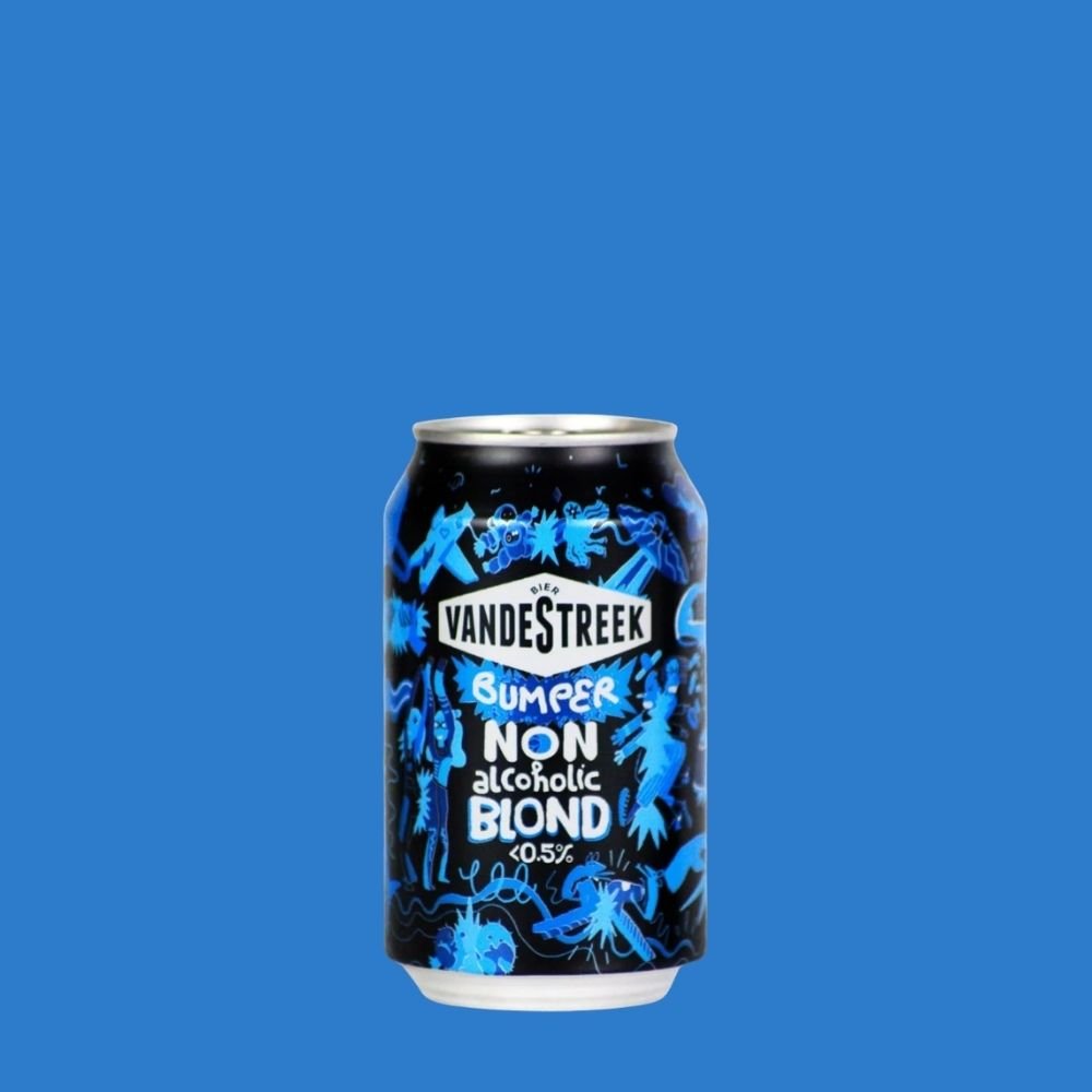 VandeStreek Bumper Blonde Alcohol Free Beer 330ml | 0.5% ABV - Wise Bartender - Beer