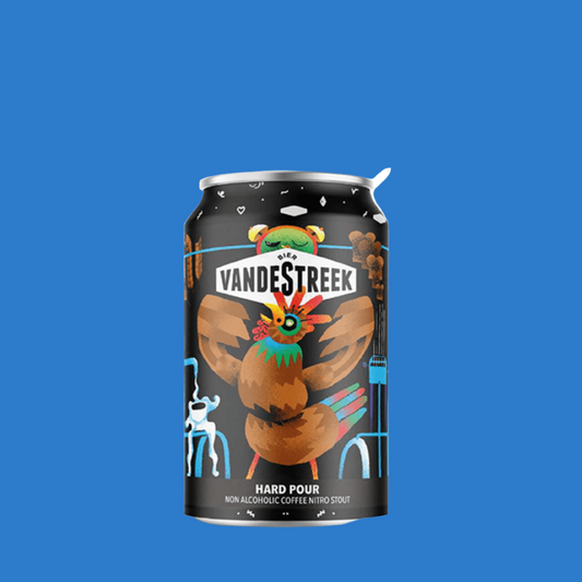 Vandestreek 'Hard Pour' Alcohol Free Coffee Nitro Stout (0.5% ABV)