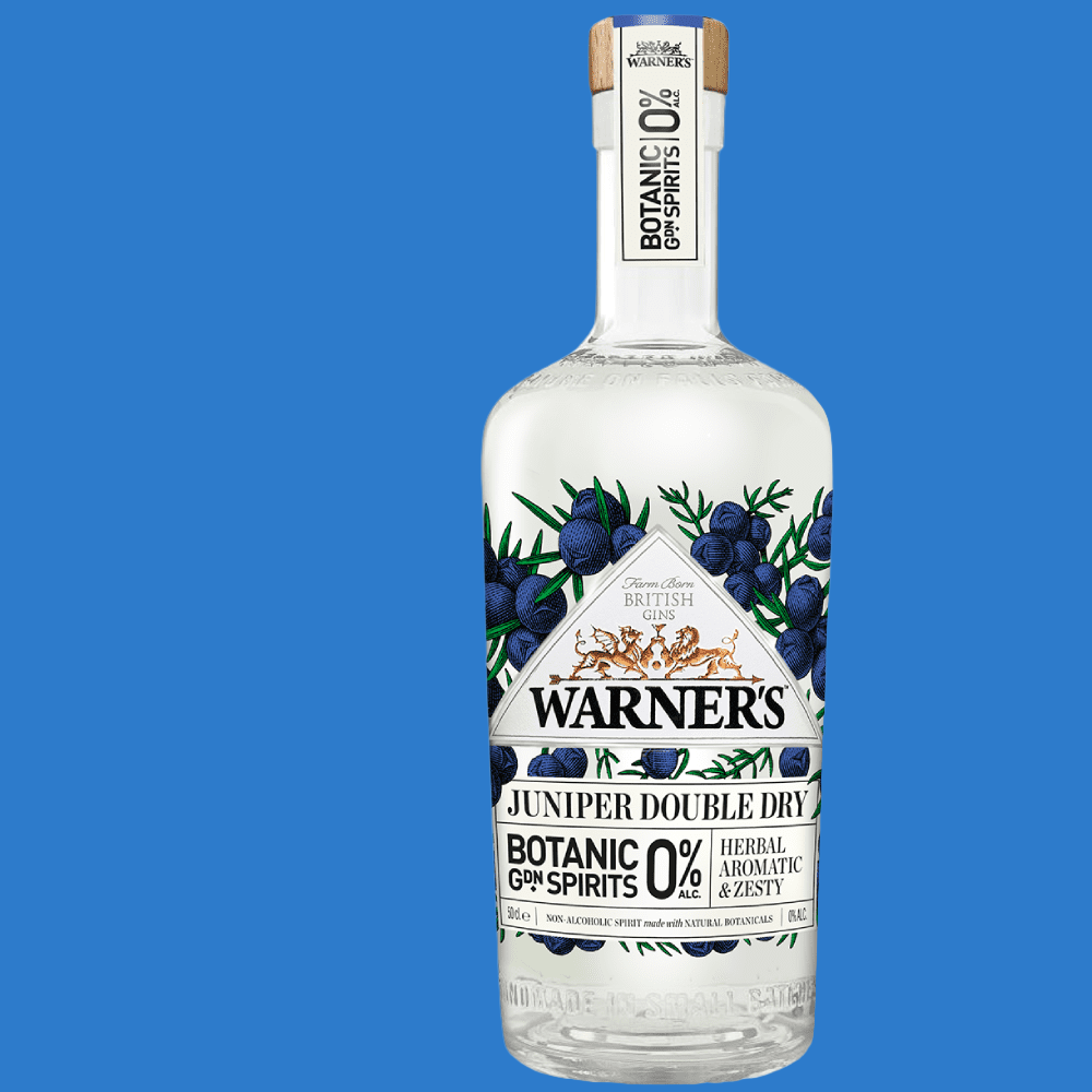 Warner's Juniper Double Dry - 0% Alcohol Free Botanic Garden Spirits