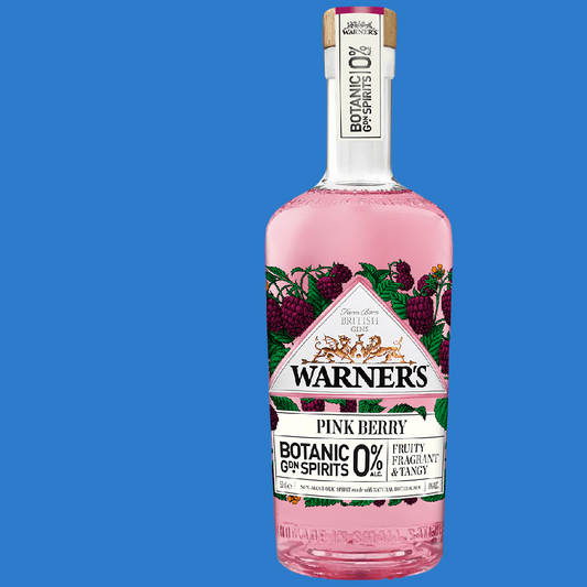 Warner's Juniper Pink Berry - 0% Alcohol Free Botanic Garden Spirits