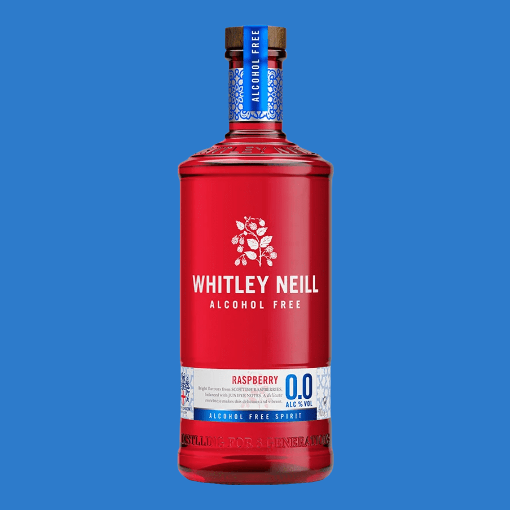 Whitley Neill Alcohol Free Raspberry Spirit (0% ABV)