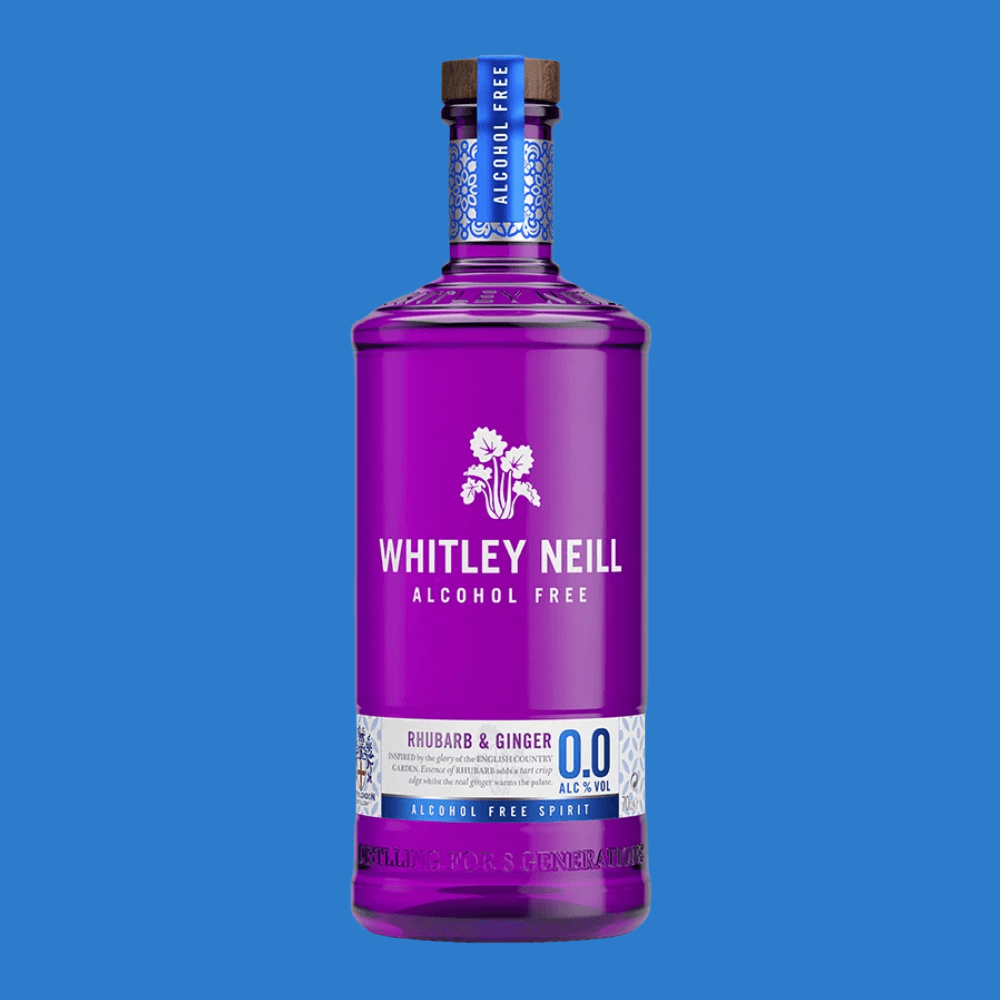 Whitley Neill Alcohol Free Rhubarb & Ginger Spirit (0% ABV)