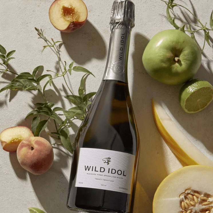 Wild Idol Sparkling White 0.0% | Premium Alcohol‑Free Sparkling Wine | Vegan | 750ml - Wise Bartender - wine
