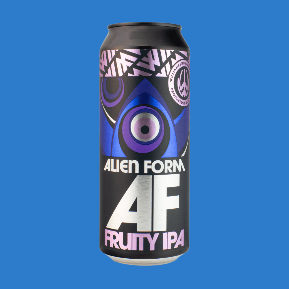 Williams Bros Brew Alien Form Alcohol Free Fruity IPA 05 ABV - Wise Bartender