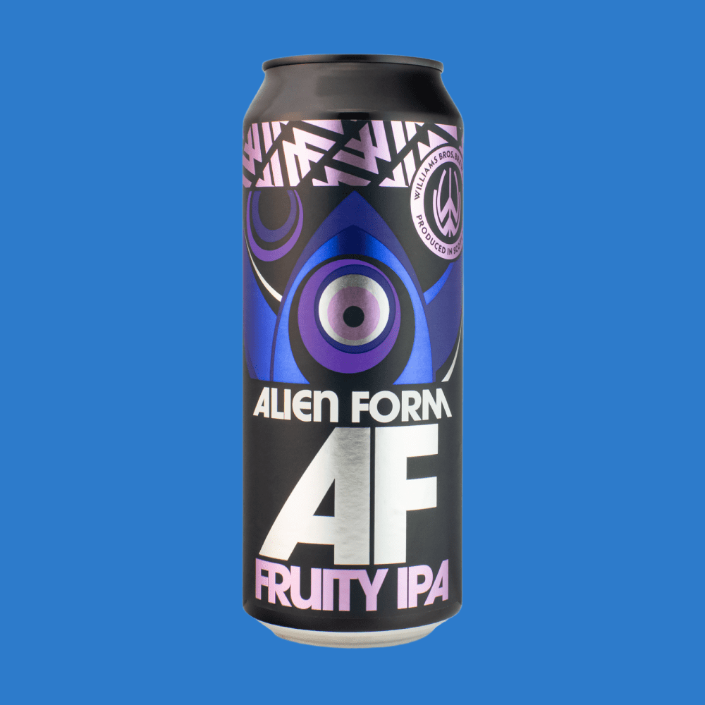 Williams Bros Brew 'Alien Form' Alcohol Free Fruity IPA (0.5% ABV)