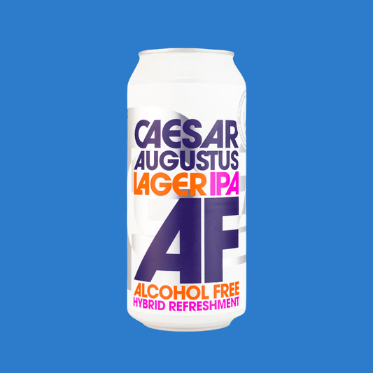 Williams Bros Brew 'Caesar AF' Alcohol Free Lager/ IPA Hybrid (0.5% ABV) - Wise Bartender - Beer