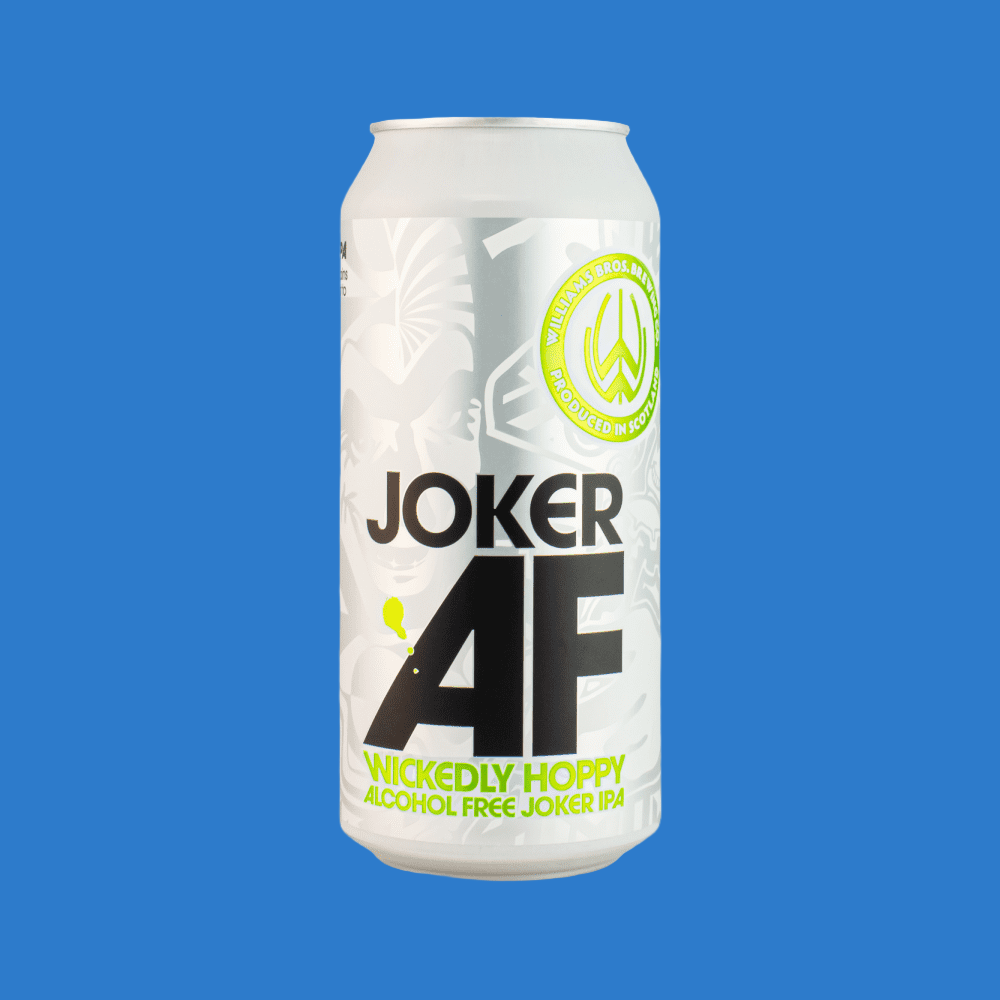 Williams Bros Brew Joker AF Alcohol Free Wickedly Hoppy IPA 05 ABV - Wise Bartender