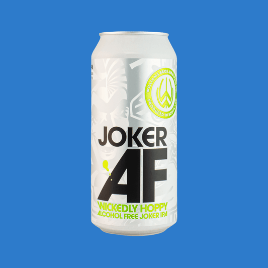 Williams Bros Brew 'Joker AF' Alcohol Free Wickedly Hoppy IPA (0.5% ABV) - Wise Bartender - Beer