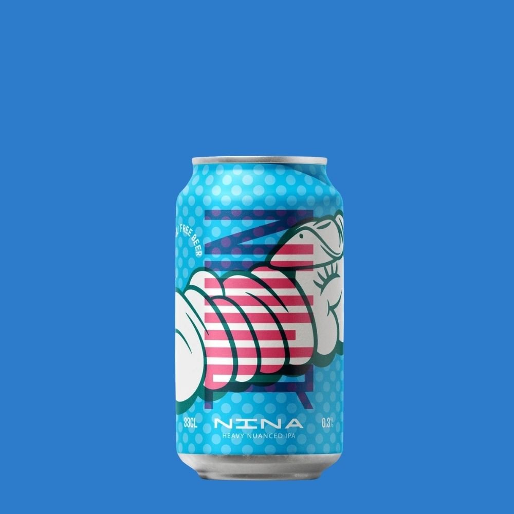 Zeer Brewing Nina Heavy Nuanced IPA – Alcohol‑Free IPA (0.3% ABV) - Wise Bartender - 