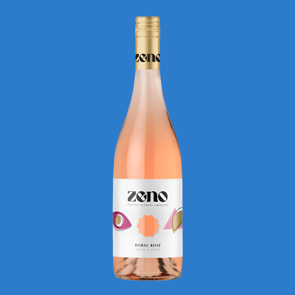 ZENO Alcohol Free Liberated Rosé Wine (0.5% ABV) - Wise Bartender - wine