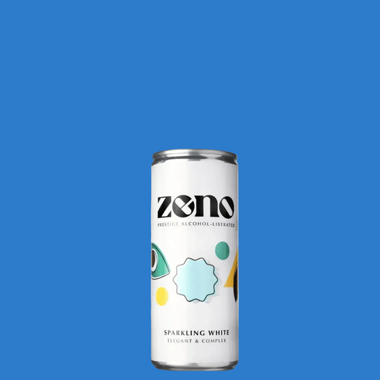 ZENO Alcohol Free Liberated Sparkling Wine 250ml Can (0.5% ABV) - Wise Bartender - wine